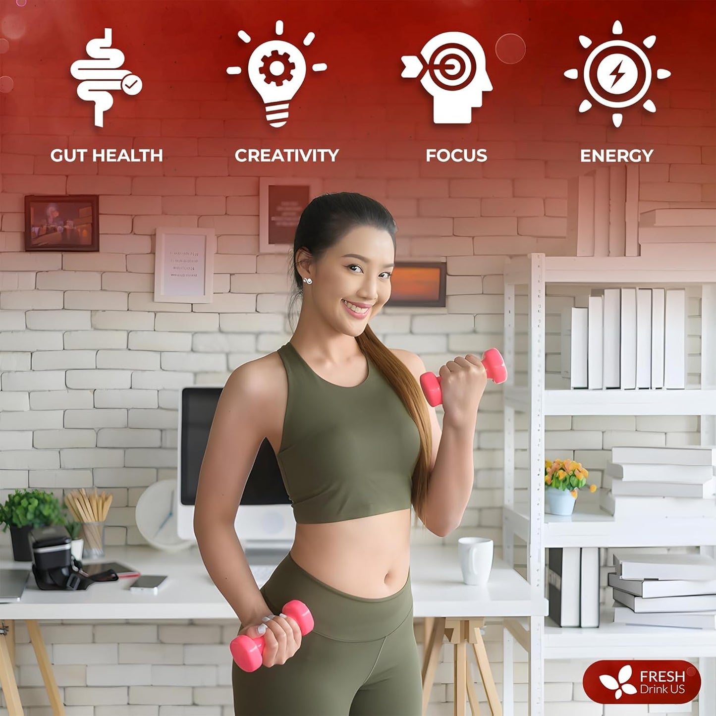 FreshDrinkUS, Premium Colon Cleanse Tea ā 60 Tea Bags ā Rhubarb Root & Hawthorn Berry with Senna, Lotus Leaf, Valerian Root & Psyllium Husk ā Herbal Blend, Caffeine-Free. Vegan