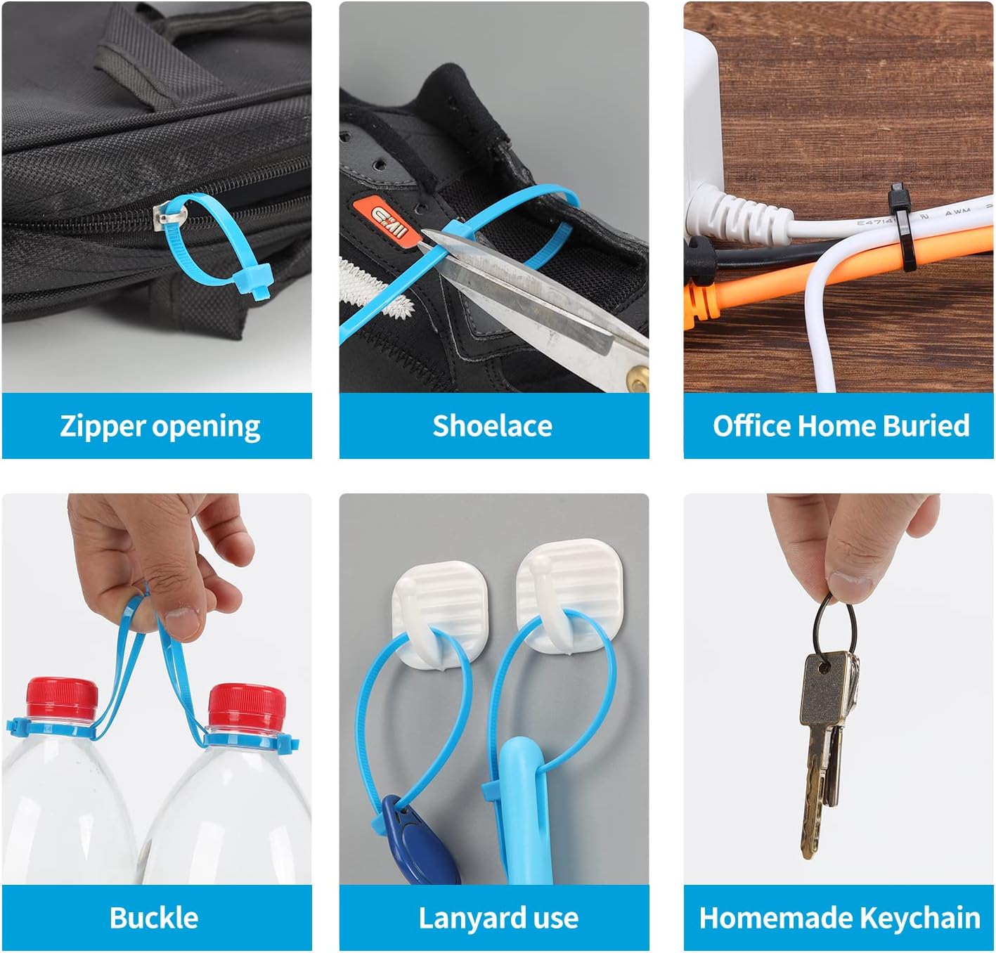 XINGO 100PCS Cable Zip Ties Heavy Duty, Premium Nylon Plastic Wire Ties with 50 Pounds Tensile Strength, Self-Locking Black Nylon Zip Ties for Indoor and Outdoor (14 inch, Orange)