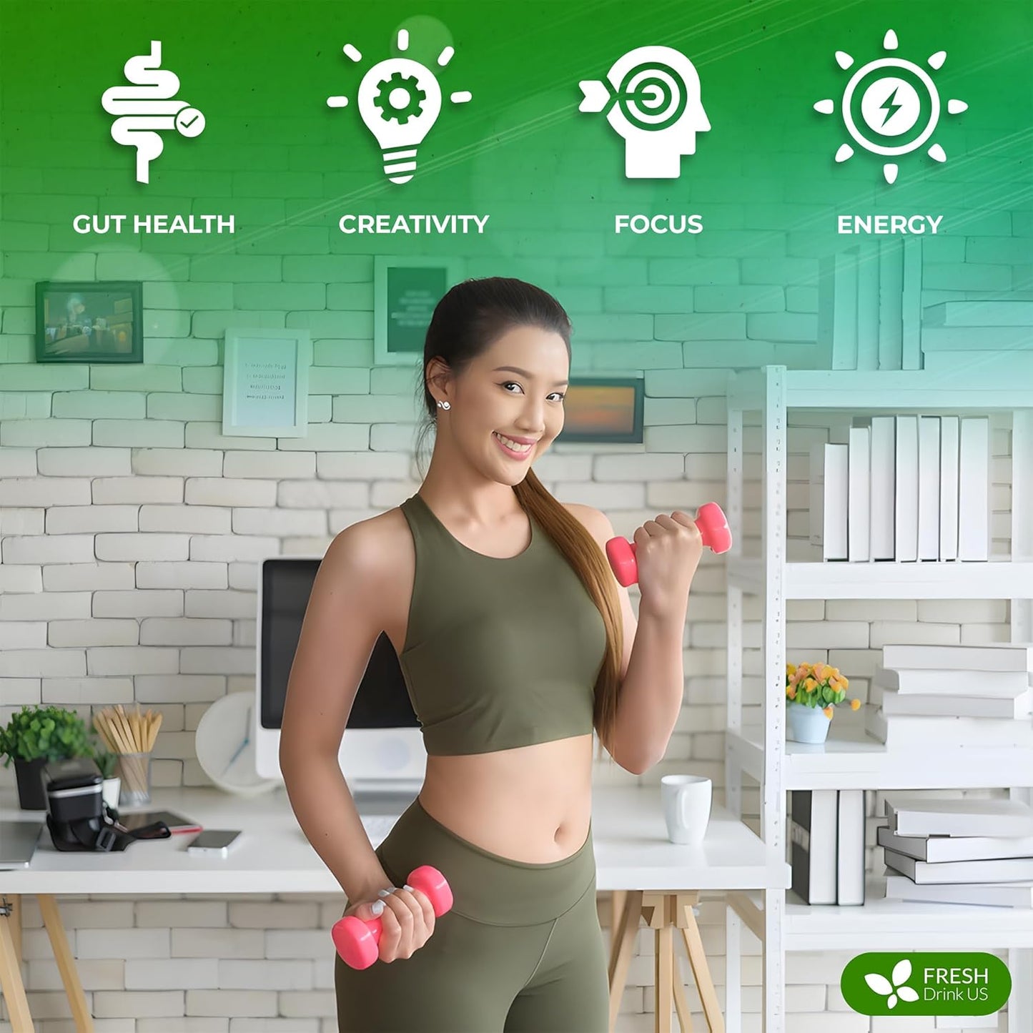 FreshDrinkUS, 30 Teabags of Herbal Day Cleanse Tea – 30 Day Program | Refreshing Mint Blend with Dandelion, Senna & Hibiscus | Naturally Supports Wellness & Light-Feeling | Caffeine-Free Herbal Tea