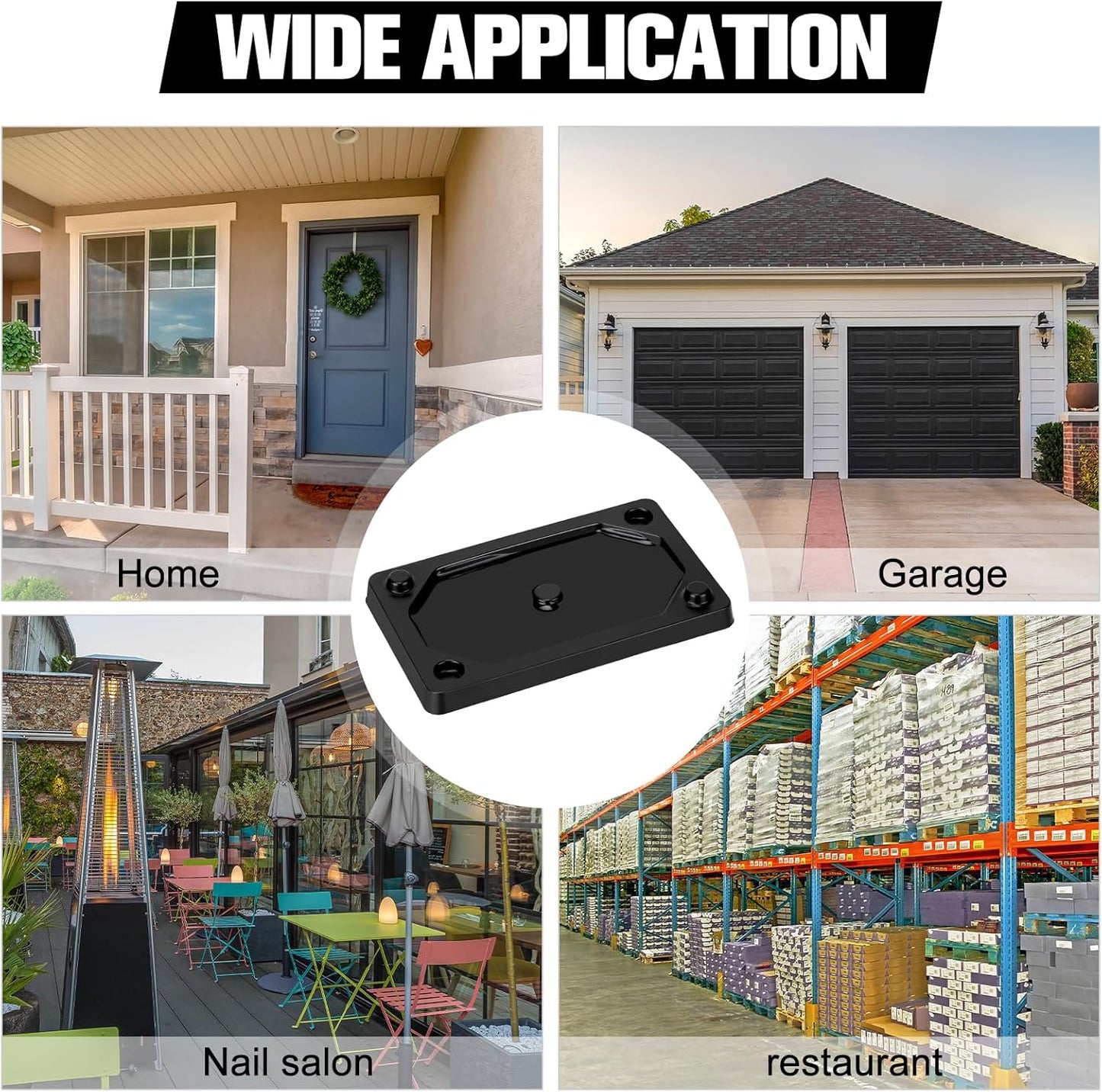 Qualirey 100 Pieces Mouse and Insect Glue Traps Baited Sticky Plastic Boards for House Rodents Heavier Adhesive Traps with Nontoxic Glue for Insects, Ready to Use, Pet Children Safe