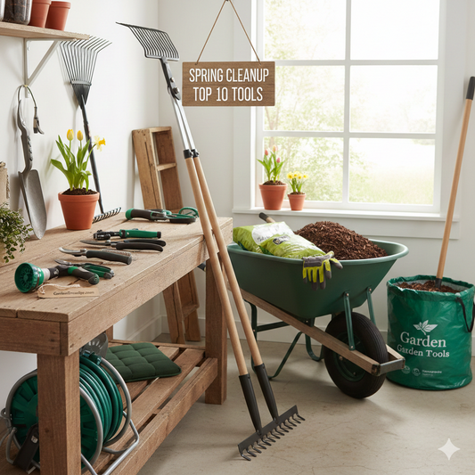 Top 10 Must-Have Tools for Your Spring Garden Cleanup
