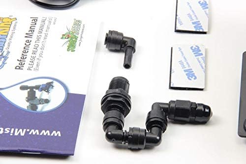 MistKing – Starter Misting System, 4th Gen | Used by Zoos, Botanical Gardens, Institutions & Hobbyists | Expandable to 10 Nozzles | Extremely Fine Mist | 50 Micron Droplets | MKSMS4-125-50