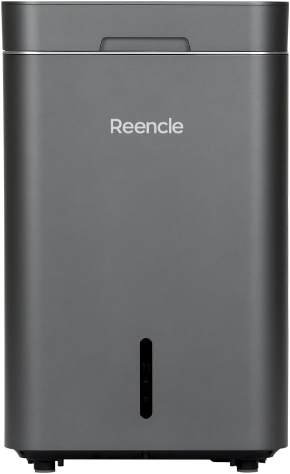 Gravity Electric Composter - 22L Kitchen Composter– Decomposes 3.3 lbs Daily, Odorless & Quiet Indoor Composting, Rapid Decomposition with All-New Compost Starter 2.0 + Booster Pack (Silver)