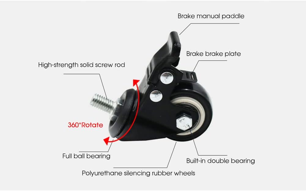 Zhongma 3 Tier Sturdy Metal Plant Stand with Wheels, L45.67 x W26 x H26 inch, Heavy Duty Plant Holder for Home Indoor and Outdoor, 660 LBS Capacity & Heavy Duty Construction