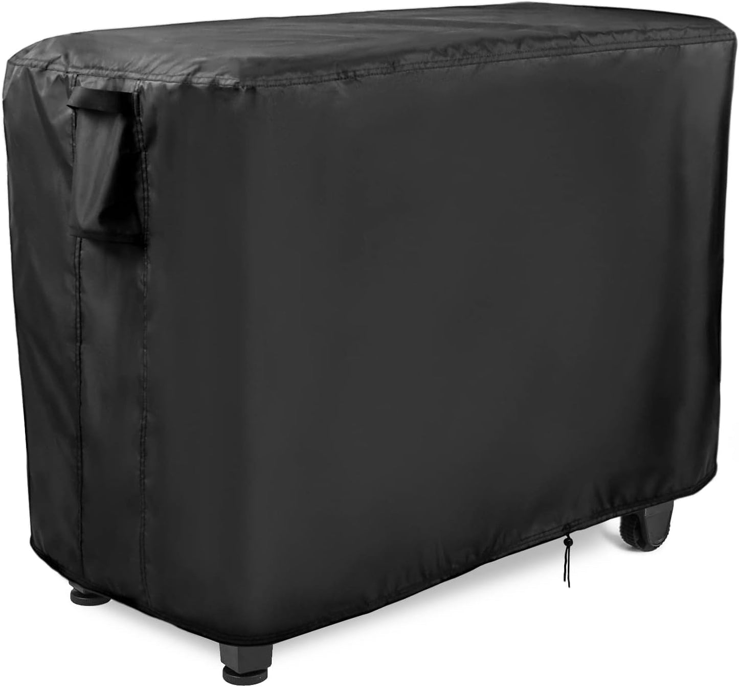 55in Prep Table Cover, Outdoor Bar Table Cover Waterproof Stainless Steel Table Cover Portable Cooler Cart Covering Patio Storage Cabinet Covers