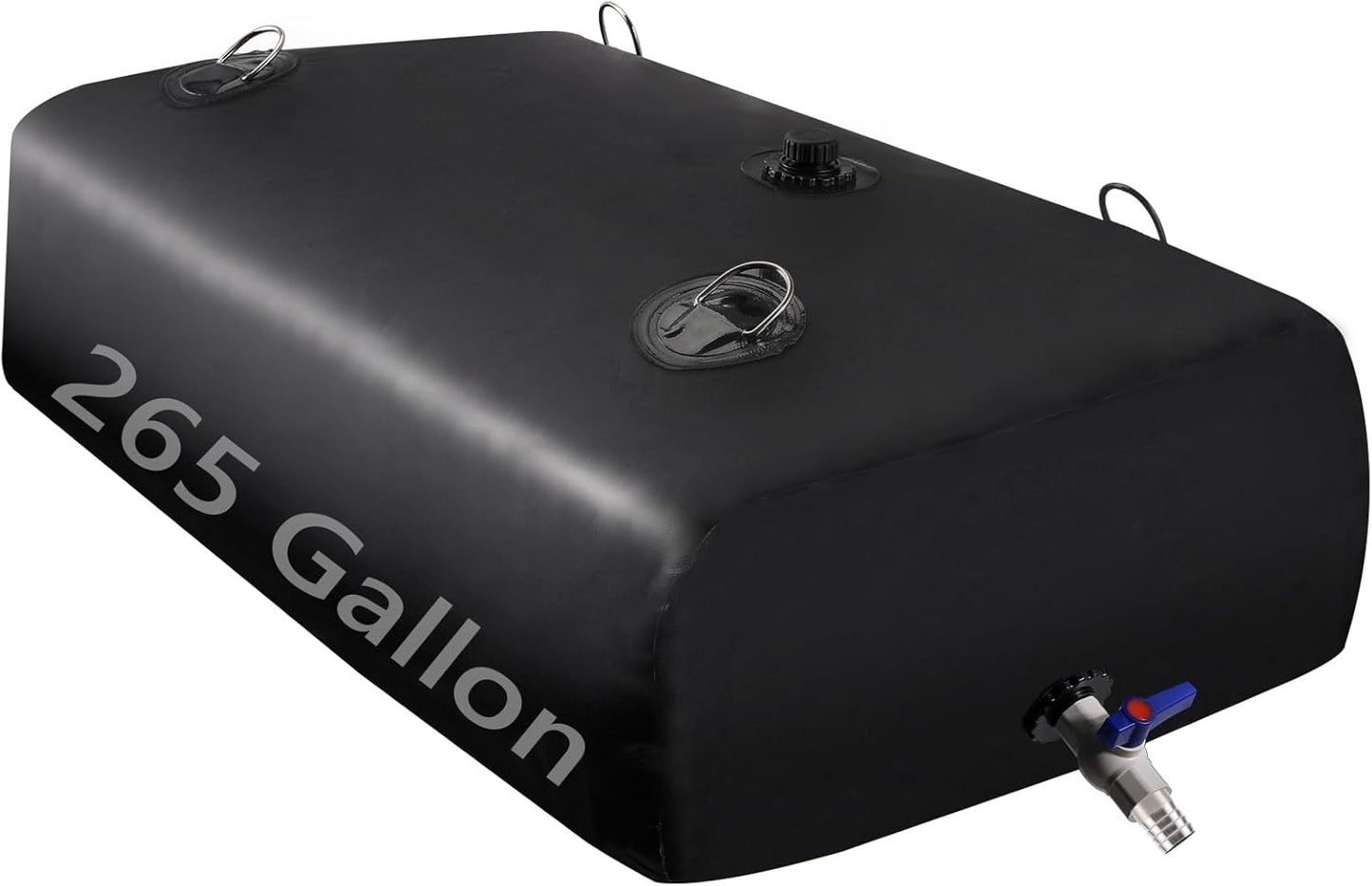 Water Tank, Water Storage Bladder, Portable Water Tank, Water Bladder Tank, Large Water Storage, Water Storage Containers for Camping, Garden, Emergency Water Storage Black