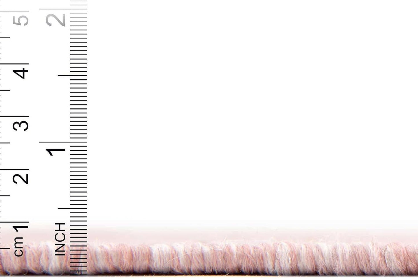 Unique Loom Collection Casual Transitional Solid Heathered Indoor/Outdoor Flatweave Area Rug (7' 10" Round, Whisper Pink/Ivory)