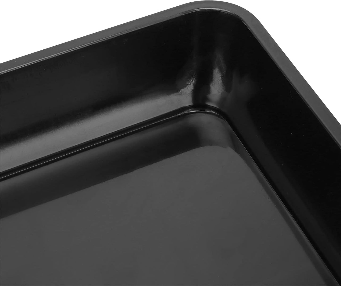 JOIKIT 15 PCS 10 x 10 Inch Square Plant Saucer, Plastic Plant Saucer Drip Tray, Square Flower Pot Tray for Indoors and Outdoor Plant Pots, 1.38 Inch Deep, Black