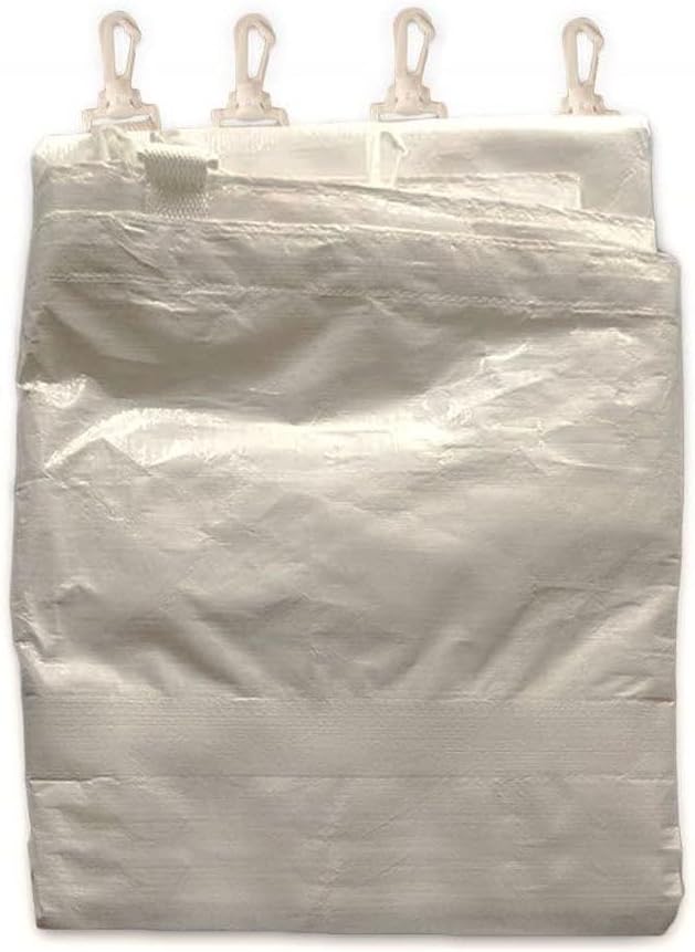 10' x 10' Economy Sidewall Kit for Canopy Tent, Complete Set of (4) White 10' Side Walls for 7' Foot Height Party Frame and Outdoor Canopy Pole Tents, Tent Not Included