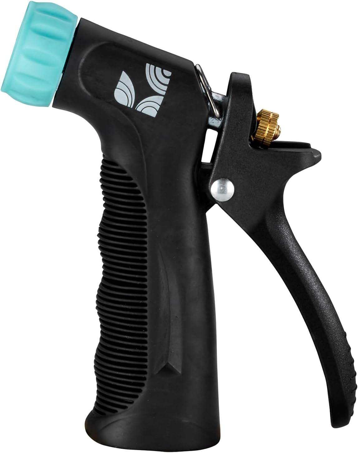 Industrial Hot/Cold Water Jet Hose Nozzle 500012 with Threaded Tip, Rear Trigger and Comfort Grip by New England Garden Tools for Cleaning Kitchens & Work Sites, Watering Plants & Yards, Washing Cars