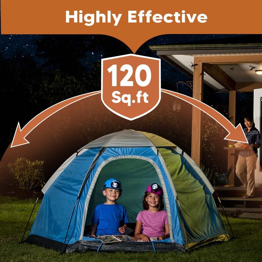 Mosquito Repellent Outdoor Patio, Mosquito Repellents Indoors, Natural Mosquito Repellent Balls, Mosquitoes Repellant for Yard/Camping, Mosquito Deterrent,120 ft² and 60-90 Days-8P
