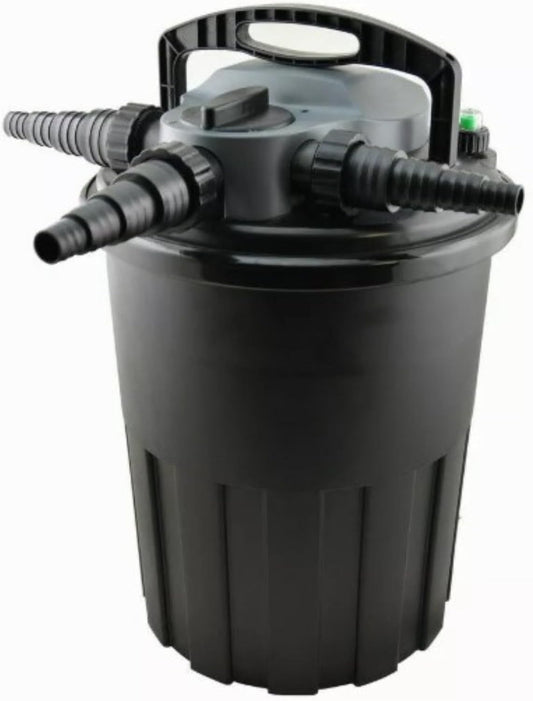HALF OFF PONDS - HOPBP-3000H - Pressure Filter with 24-Watt UV and Purging Handle for Ponds Up to 3,000 Gallons