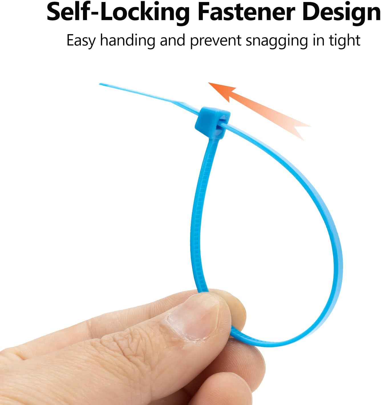 XINGO 100PCS Cable Zip Ties Heavy Duty, Premium Nylon Plastic Wire Ties with 50 Pounds Tensile Strength, Self-Locking Black Nylon Zip Ties for Indoor and Outdoor (6 inch, Green)