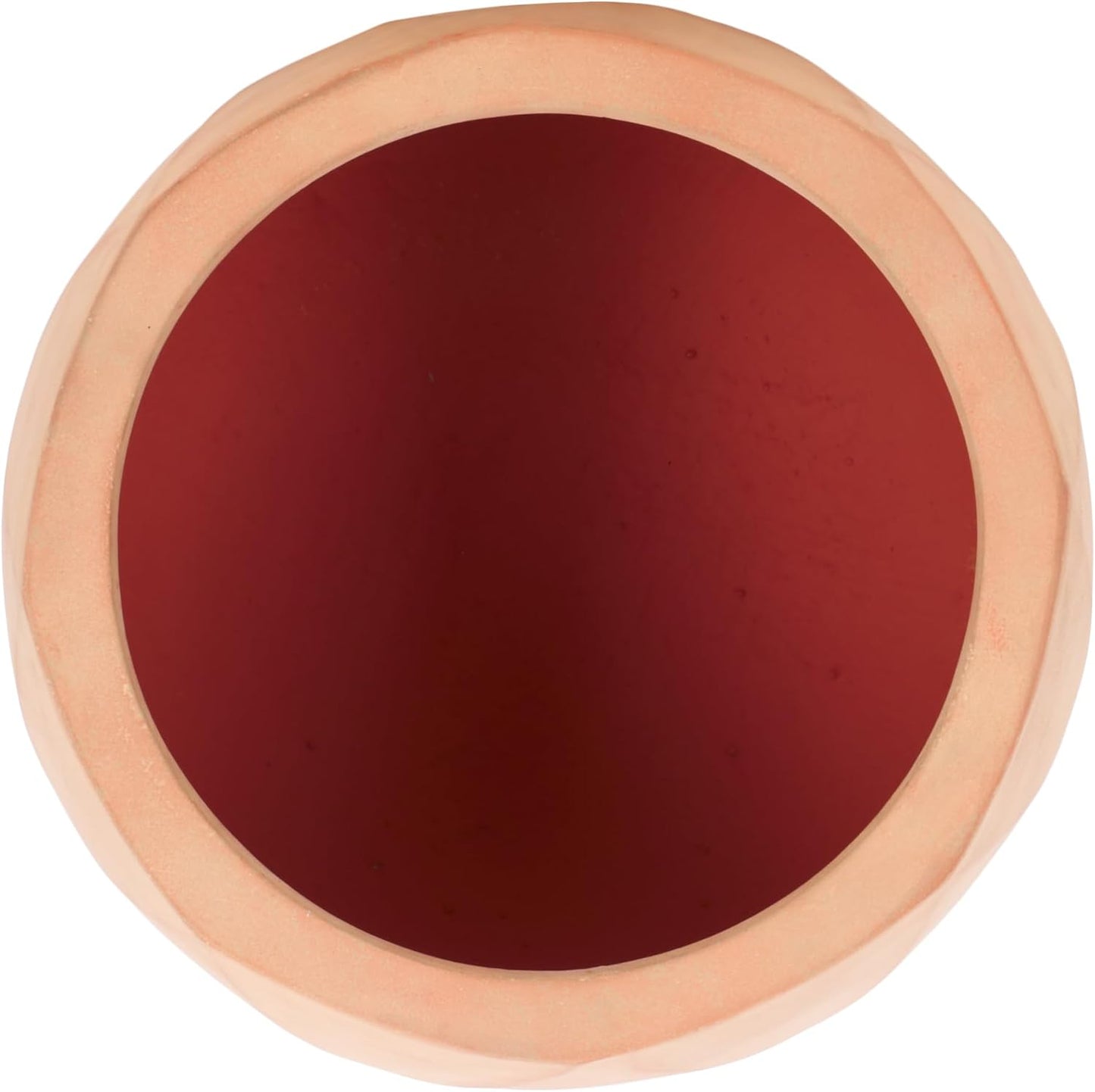 SAFAVIEH Outdoor Collection Kane Terracotta Cement Ficonstone Planter Pot Set of 2