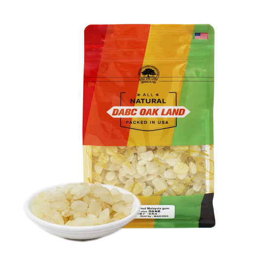 DOL Dried Snow Swallow Natural Malaysia, 100% Natural Snow Lotus Seed Gum Gleditsia Sinensis, Plant Collagen and Low Fat, Good With Peach Gum 清熱潤肺 排毒養顏 AAA級精選 野生雙莢皂角米 雪蓮子 8OZ/Bag