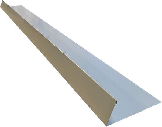 Eagle 1-26 Gauge 5 Foot Rain Diverter - Nails and Instructions Included (Mill Finish Aluminum, Copper, Galvanized, Stainless Steel & More) (3, Light Stone)