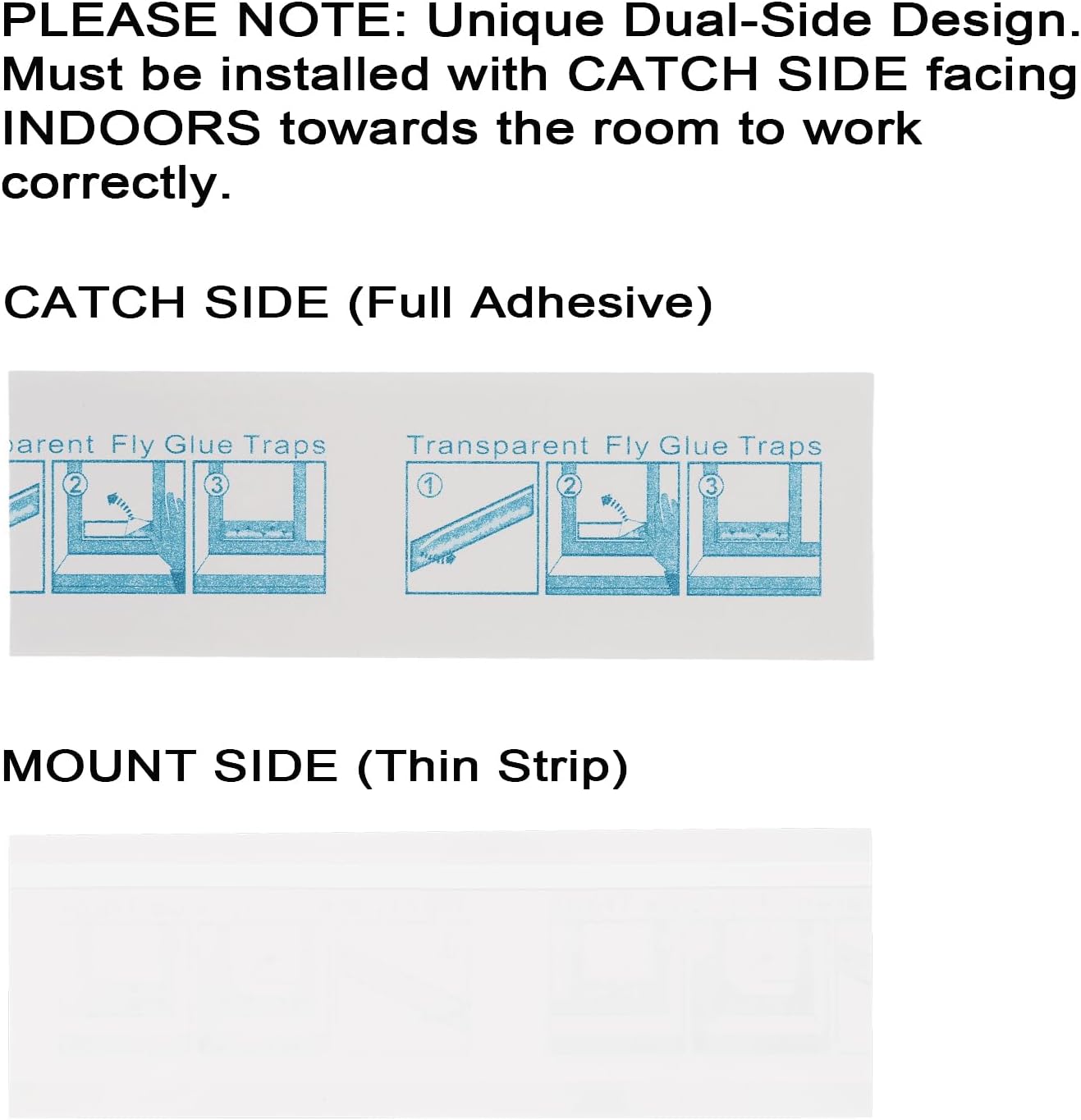 Kensizer 50-Pack Window Fly Traps