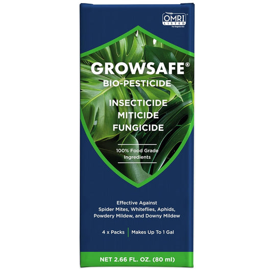 GrowSafe Bio-Pesticide, Organic and Natural Miticide, Fungicide and Insecticide (Ready-to-Mix)