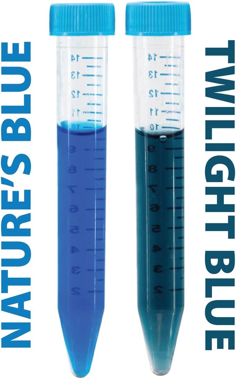 Airmax Pond Dye Plus, Twilight Blue Colorant & Natural Beneficial Bacteria, Large Pond & Lake Water Clarifier & Color Treatment, Shade Plants & Algae from Sunlight, Fish & Livestock Safe, 4 Gallons