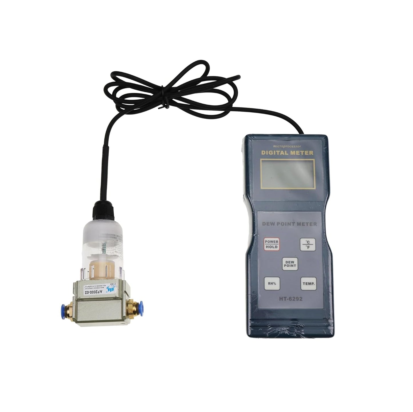 Dew Point Meter HT-6292 Hygrometer Thermometer Humidity Temperature Meter for Workshops, Computer Stations, Laboratories and Warehouses