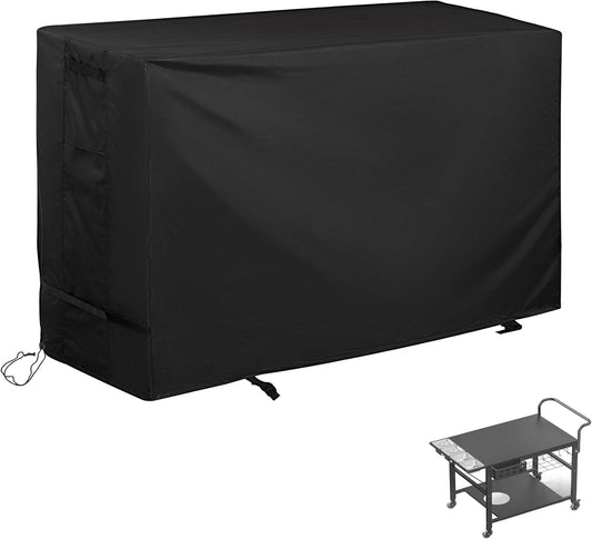 Pizza Oven Table Cover for Leteuke Pizza Oven Table Grill Cart, Outdoor Pizza Oven Stand Cover for Leteuke BBQ Prep Tables Station