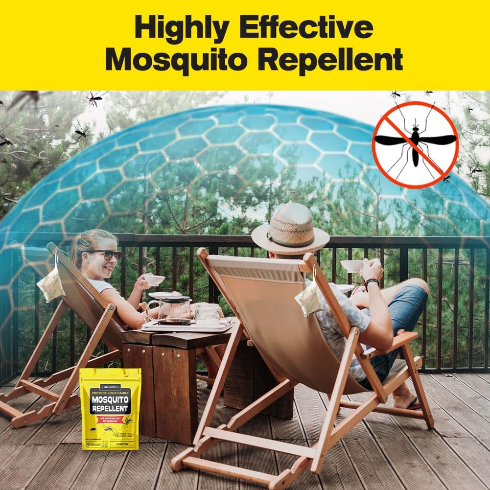 Mosquitoes Repellent Outdoor Patio, Mosquitos Repellant Indoor, Mosquito Deterrent Indoor,Mosquito Control for Room, Mosquito Repellents for Yard/Camping/Home/Travel 12-Pack