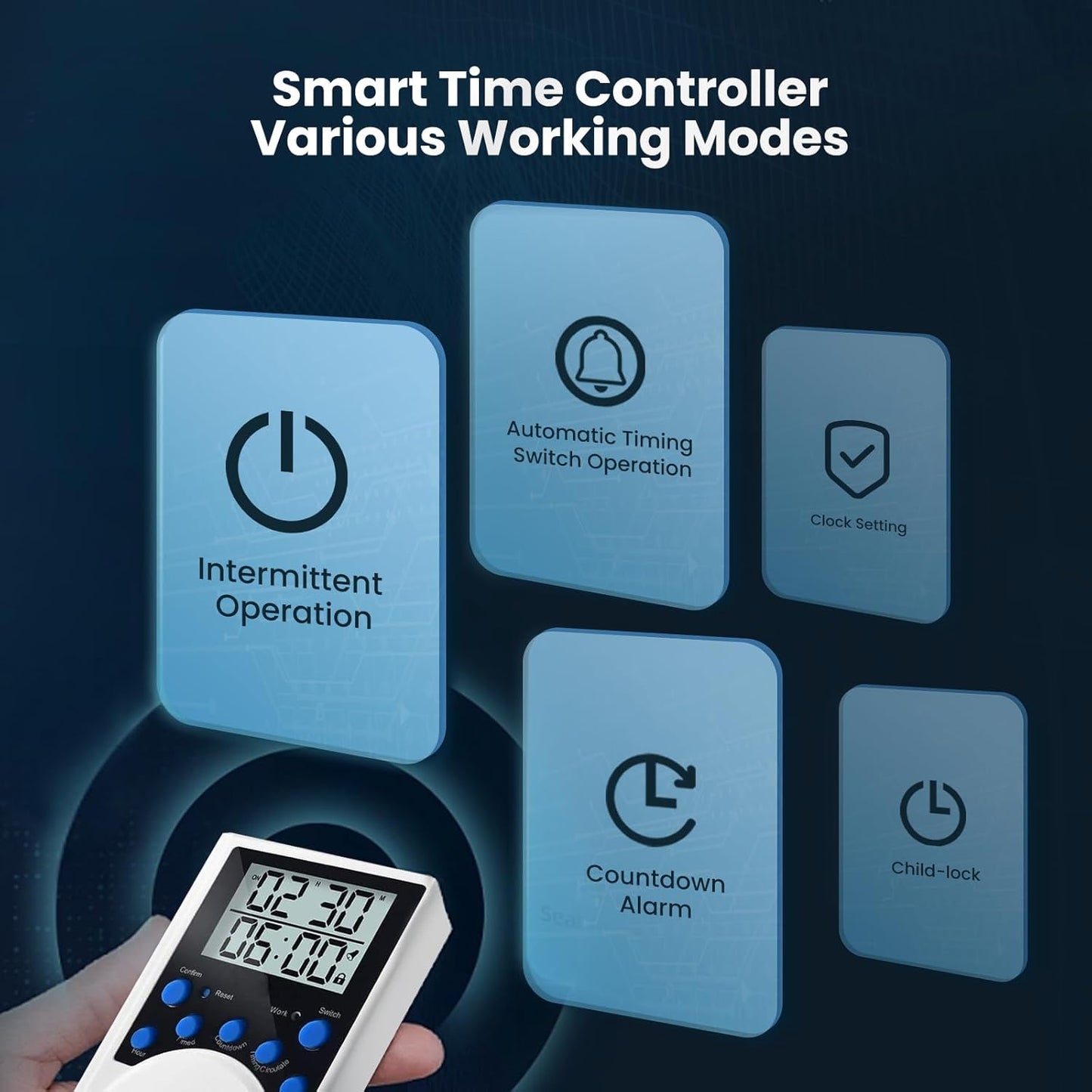 Pond Aerator, 5.2 CFM for Pond and Lakes Up to 3 Acres, 3/4 HP Compressor + 200 Feet Air Hoses + 2 Diffusers + Timer, Aeration Pumps Kit for Deep Water Oxygen Circulation