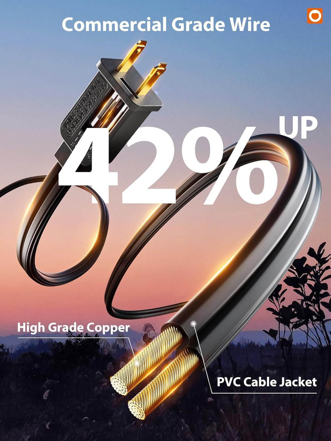 addlon Outdoor String Lights Timer Control, 48FT LED Patio Light with Edison Vintage Shatterproof Bulbs and Commercial Grade Weatherproof Strand - ETL Listed Heavy-Duty Decorative Lighting