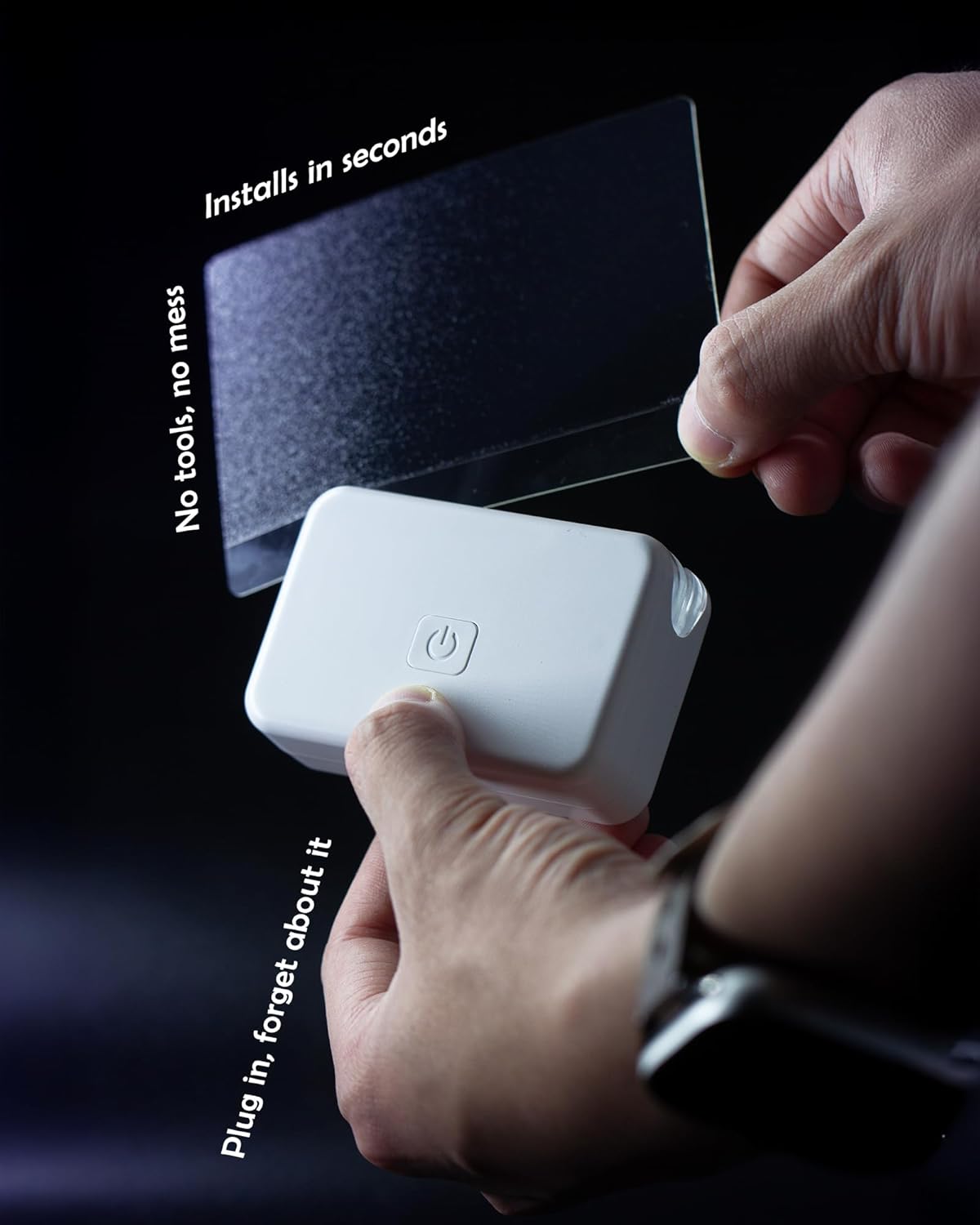 Fruit Fly Traps for Indoors (1 Device+10 Refills) Plug in Fly Trap for Gnats, Fruit Flies, Flying Insects Sleek Design Indoor Safe