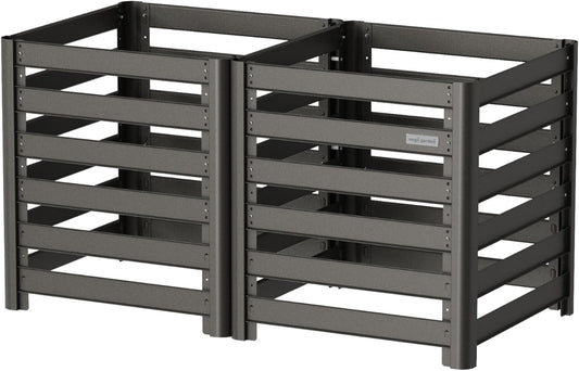 Vego Garden 32" Tall Modular Compost Bin 60" x 30" x 32"