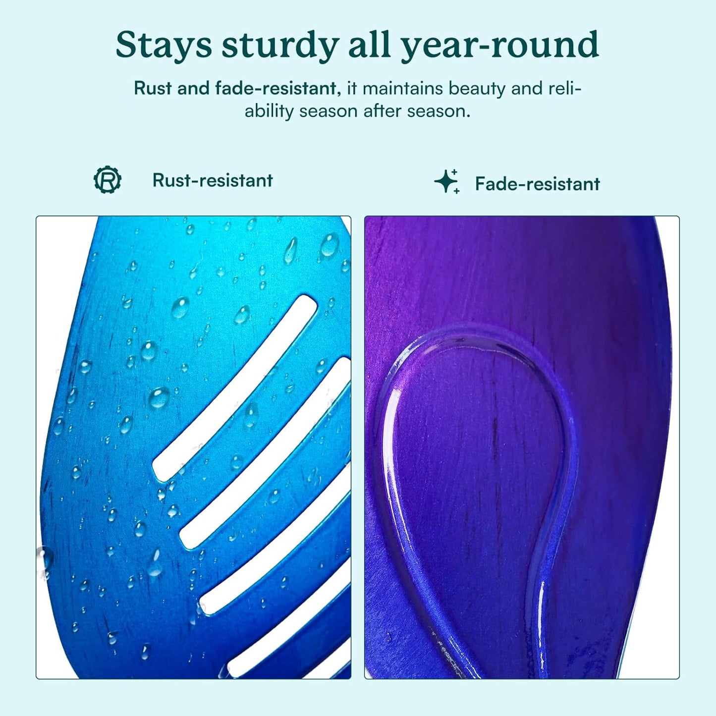 Garden Wind Spinners Outdoor, Metal Yard Spinner, Large Wind Spinner, Gift for Family Friends(84'' H x 24'' W)