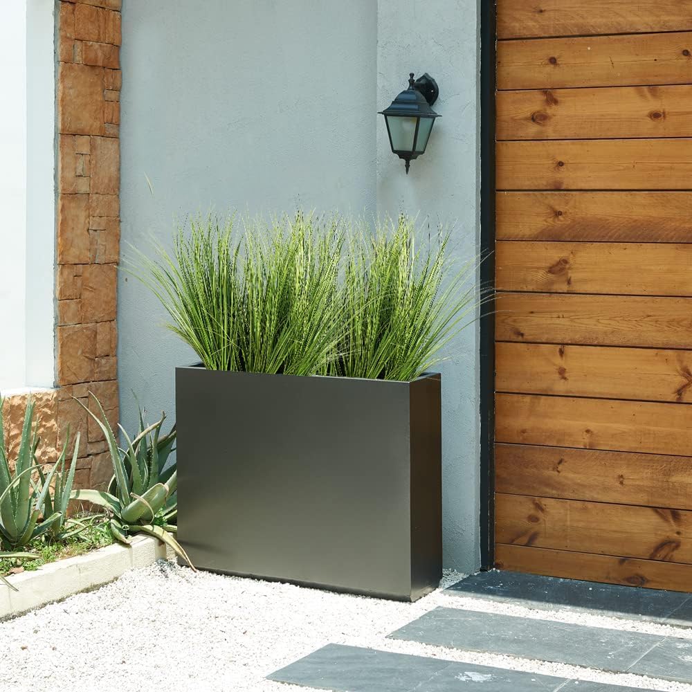 Melorca&Guilla Artificial Plants 6PCS 25.5“ Fake Tall Onion Grass,Faux Grass Plant,Artificial Greenery Shrubs Bushes for Garden Porch Window Box Shop Office Home Décor