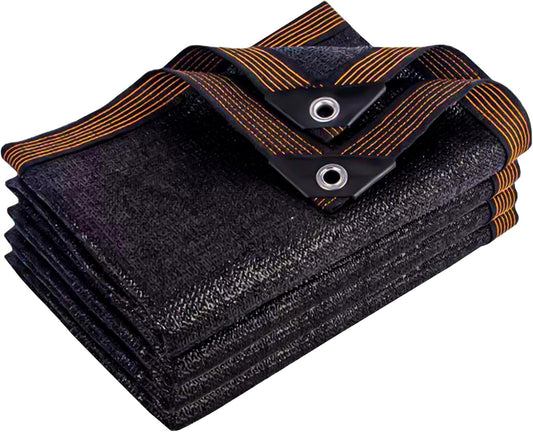 QLOFEI 18x30 FT Shade Cloth for Garden, 80-90% Sunblock Shade Neting Cover with Grommets, Sun Screens for Patio Plants Greenhouse, Shade Sails for Kennel Chicken Coop Pergola Outdoor