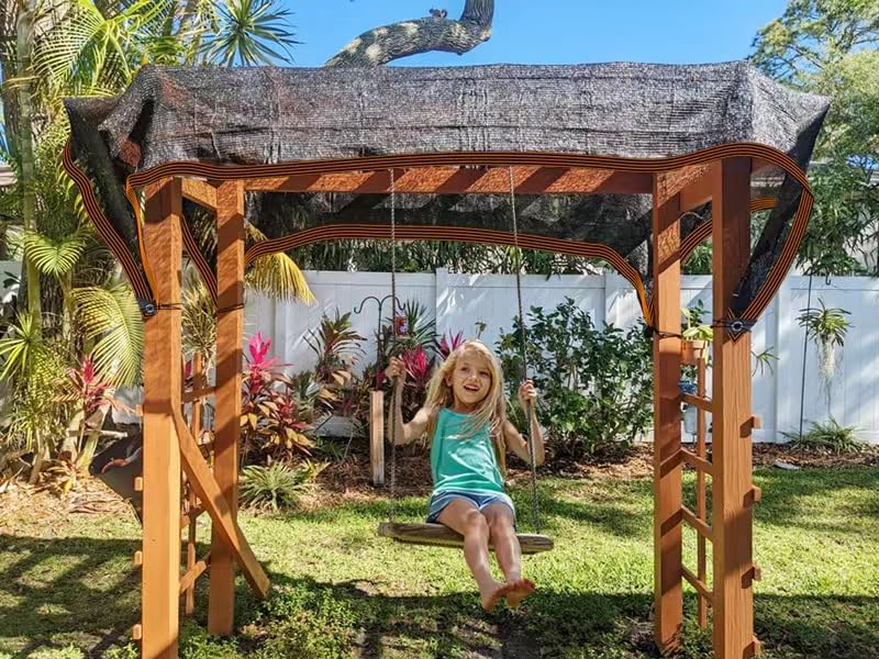 Shade Cloth -for Garden Plants,60-70% Sunblock Shade Neting -for Outdoor Garden Bed Neting Mesh Pergola Patio Lawn Sun Cloth - for Dog Kennel Cover Chicken Coop