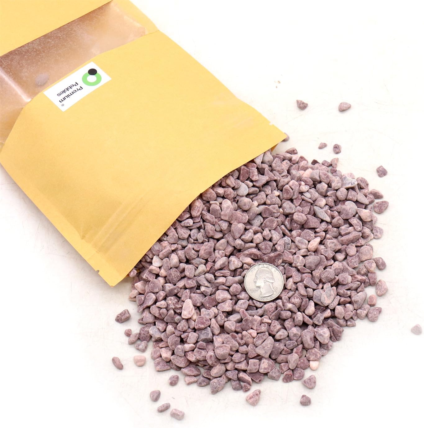 Rocks for Plants.Red Color Decorative Pebbles. 1/5 Inch 10 lbs. for Garden, Landscaping, Indoor, Vase fillers, Crafting, Succulents, pots, Plants (Mini, RED, 10)