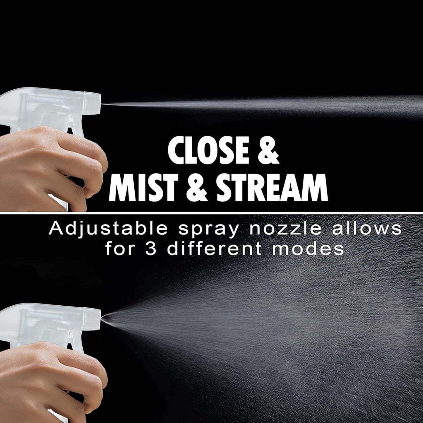 JohnBee Glass Spray Bottles with Silicone Sleeve, 2 Pack16 oz Empty Refillable Containers with Adjustable Spray Nozzles, Spray Bottles for Hair, Cleaning Solutions and Plants Olive Green&Pink