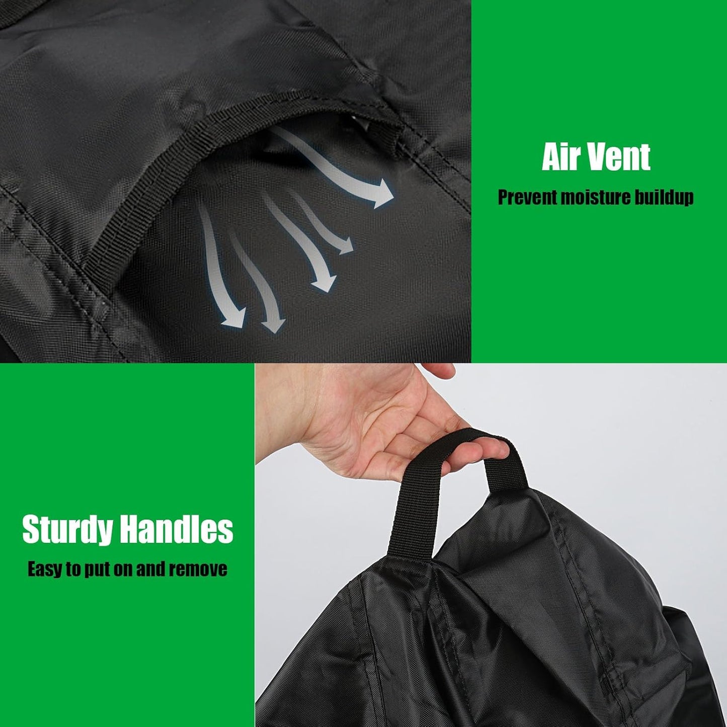 Outdoor Prep Table Cover, 36 x 30 x 35 Inch Waterproof Stainless Steel Prep Cart Table Cover for Outdoor Kitchen Grill Cart Pizza Oven