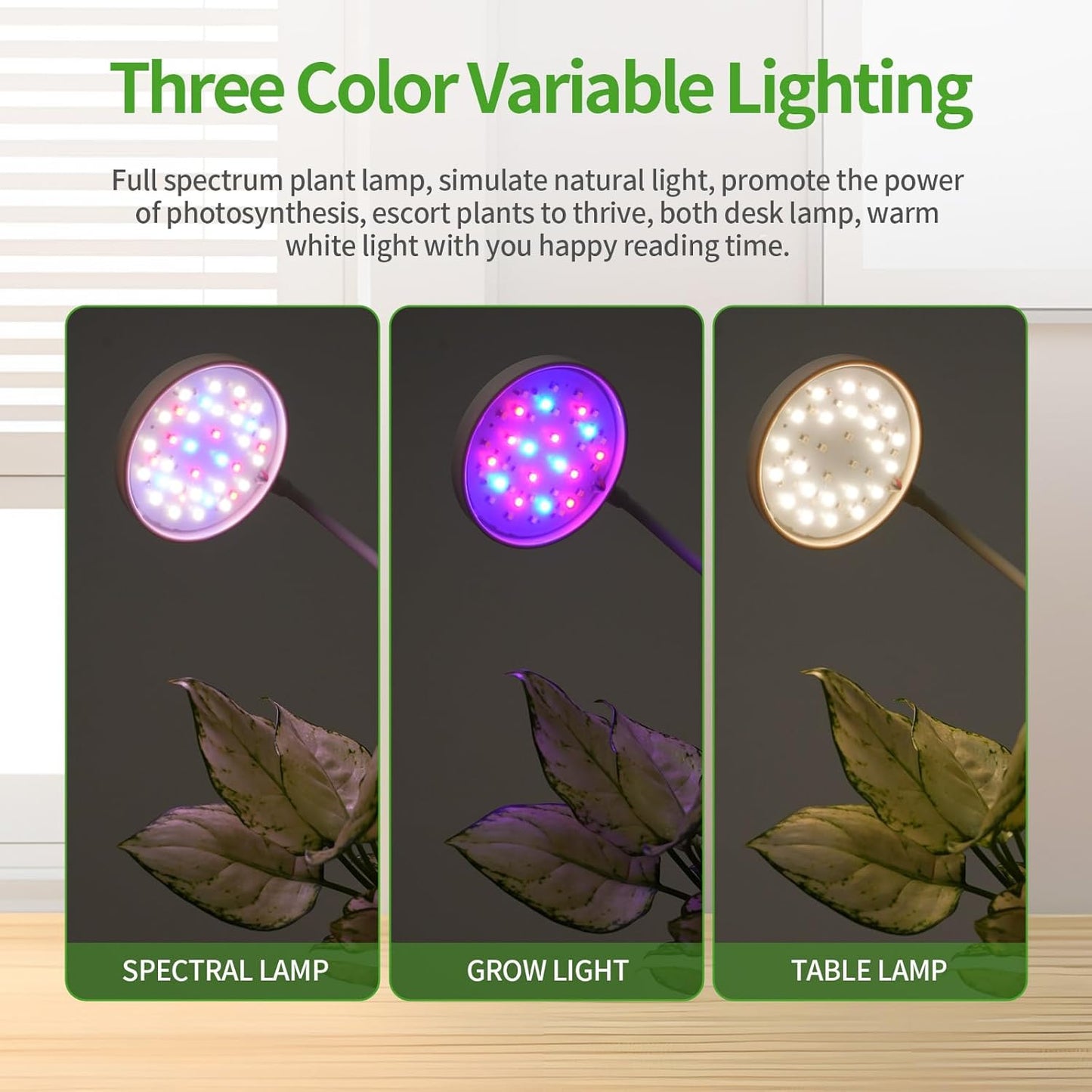 Indoor Planter Grow Light, Soil & Hydroponic Dual Mode, Automatic Timer for 3H/9H/12H, Full Spectrum 9 Dimmable Levels, Plants Germination Kit for 4 Pods, Ideal for Herbs, Flowers & Vegetables (Blue)