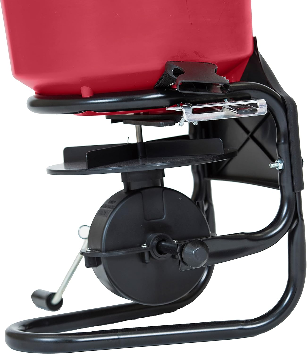 EarthWay 3100 40 LB (18 KG) Professional Chest Mount Hand Crank Broadcast Spreader Including Even Spread Technology, Comfortable & Adjustable Harness Strap and Rain Cover
