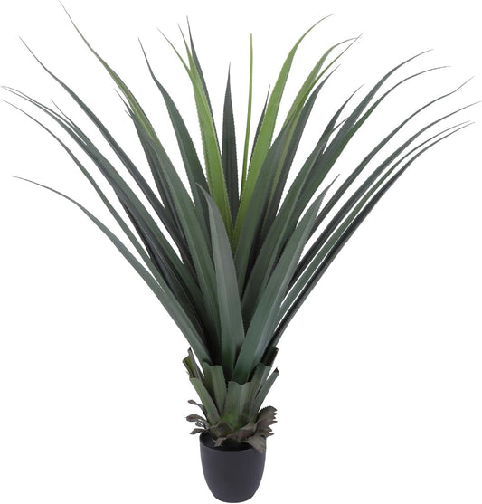 Artificial Spiked Agave Plant 40inch Faux Agave Plants for Front Porch Patio Indoor Outdoor Home Office Decor