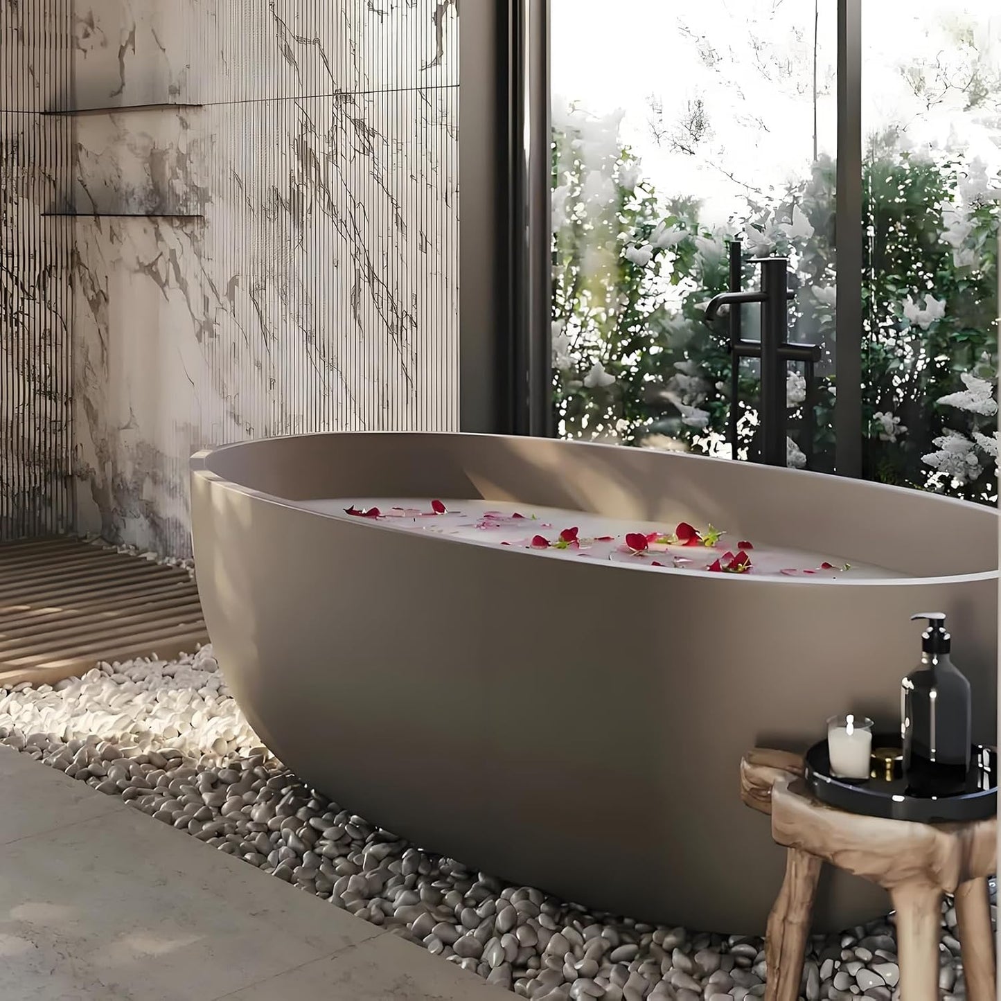 20 lbs White River Rocks for Landscaping, 2-3 inch Large Pebbles for Plants, Decorative Stones for Planters Vase Aquarium and Outdoor Garden Rocks