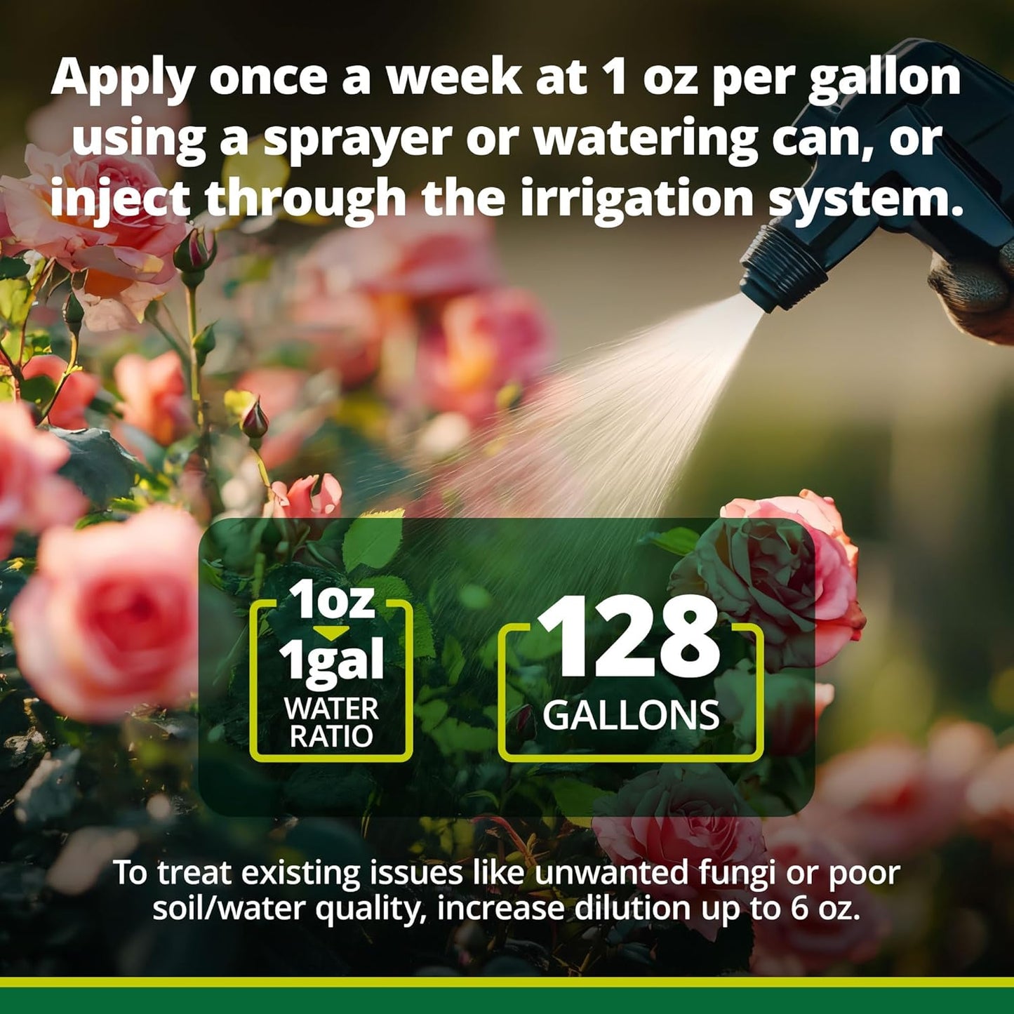 TeraGanix EM-1 Soil Conditioner (1 Btl = 16 Gal), Microbial Inoculant Concentrate, Plant Growth, Root Enhancer, Liquid Probiotic for Soils & Plants, Seed Germination, Garden, Lawn Care (16 fl oz)