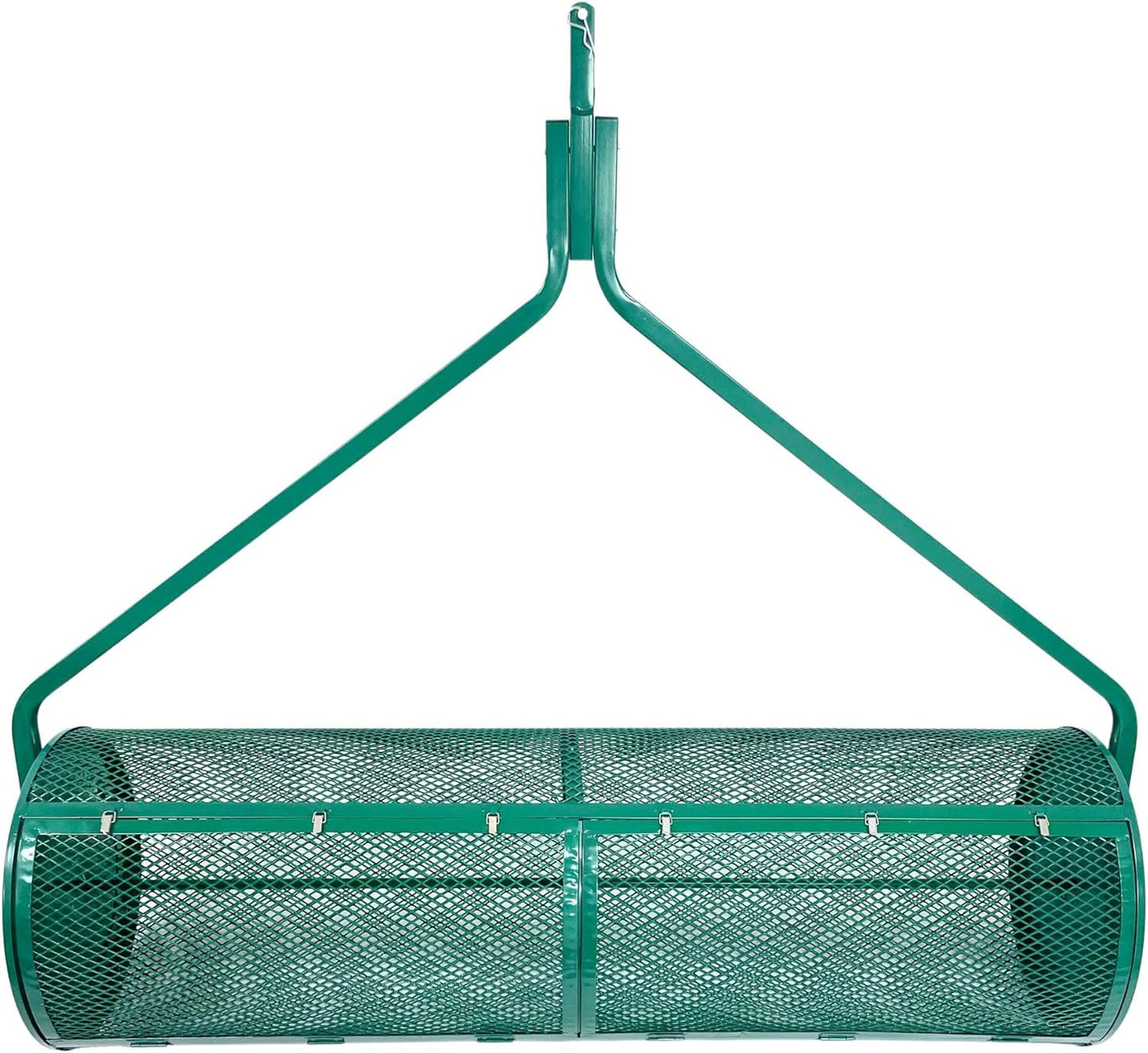 LANDZIE Lawn and Garden Spreaders - 60 x 20 Inch Tow-Behind Compost and Peat Moss Spreader for Large Lawns Commercial Landscaping - Effortlessly Spread Perfect Layer of Topdressing - Large Lawn Care