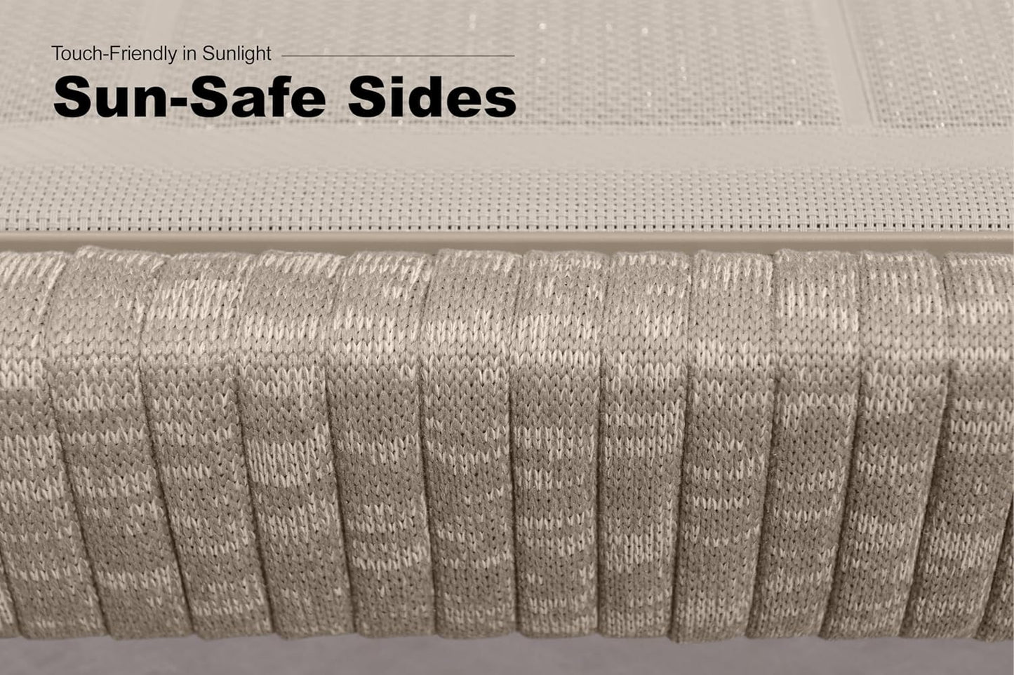 PURPLE LEAF Outdoor Chaise Lounge 2 Pieces Chair Patio Aluminum Recliner for Poolside with Adjustable Backrest Chairs Nurture Shale