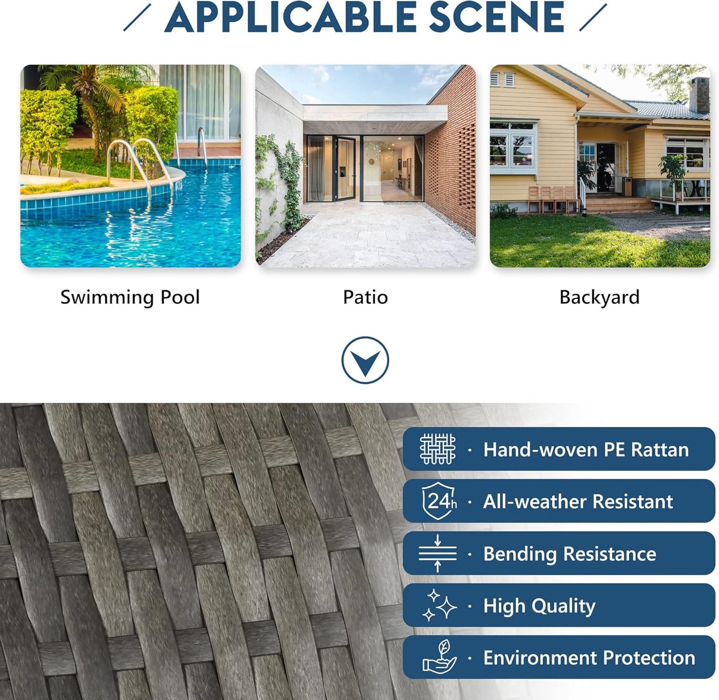 79.9" Outdoor Daybed with Retractable Canopy, PE Rattan Wicker Patio Daybed, 2-Seater Loveseat Lounge Bed Conversation Daybed, Gray Wicker Cushion