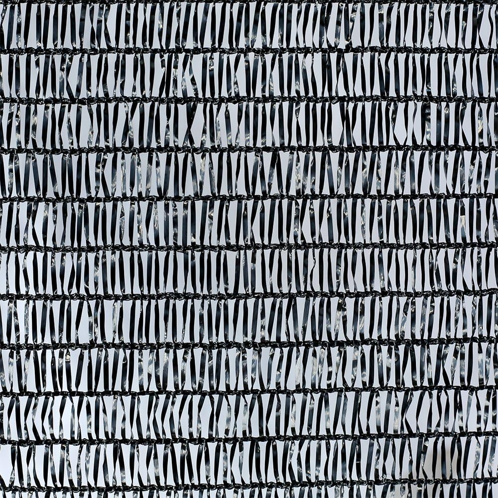 Agfabric 40% Shade Cloth 10X 10ft Sun Shade Fabric Sunblock Shade Cloth Cover with Clips for Plants, Black