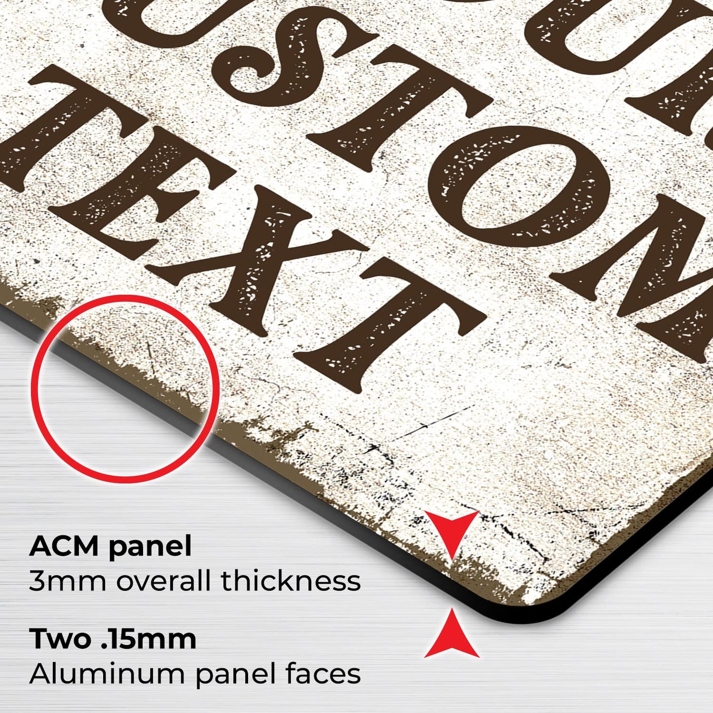 Rustic Custom Sign, Personalized Metal Signs, Gift for Him Men Dad, Man Cave, Indoor and Outdoor Use, Made in The USA