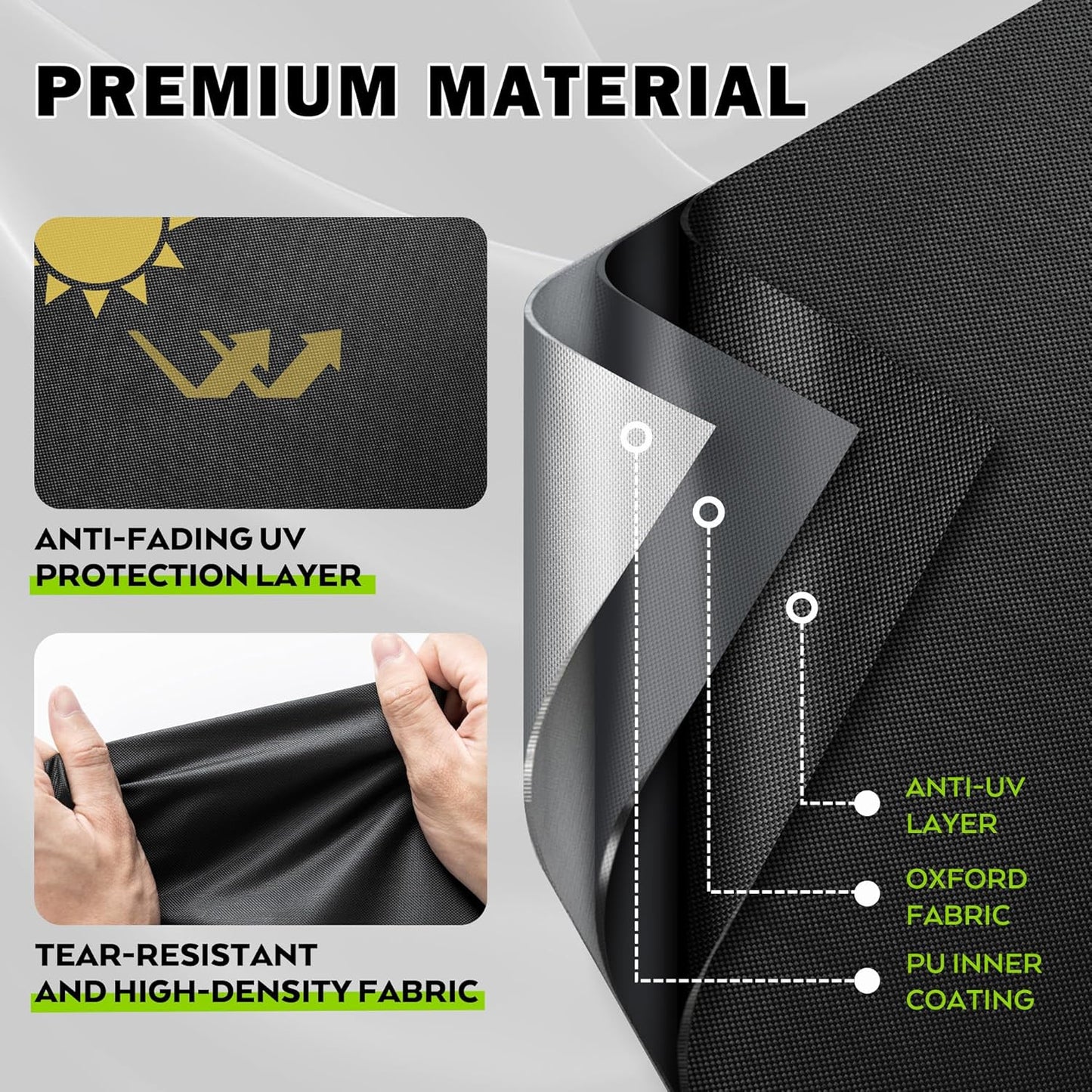 Griddle Cover for Royal Gourmet GD401,GD402, GD403 Grill, Flat Top Grill Cover for 66in 4-Burner Grill, Waterproof BBQ Grill Cover for Outdoor Barbecue/Gas Griddle/Propane Griddle