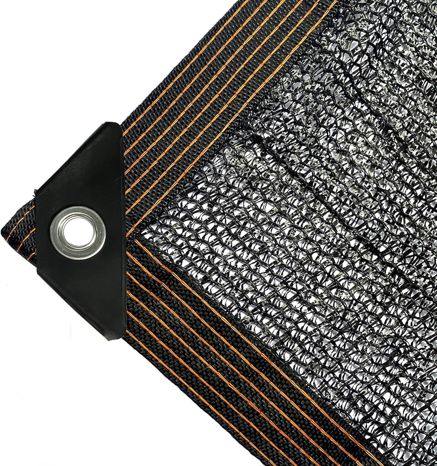 winemana 50% Black Shade Cloth, 20 x 30 FT Durable Mesh Tarp with Grommets, Garden Sunblock Shade Cloth Shading Antifreezing for Plants Cover, Greenhouse, Barns Kennel, Patio, Tomatoes