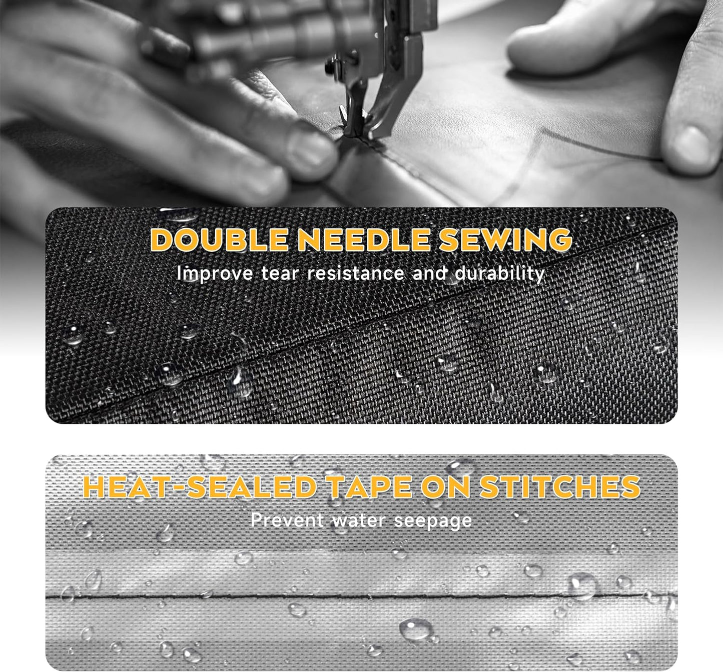 Pellet Grill Cover for ASMOKE AS350 Portable Smoker, Heavy-Duty 600D Pellet Smoker Cover for ASMOKE Portable Pellet Grill